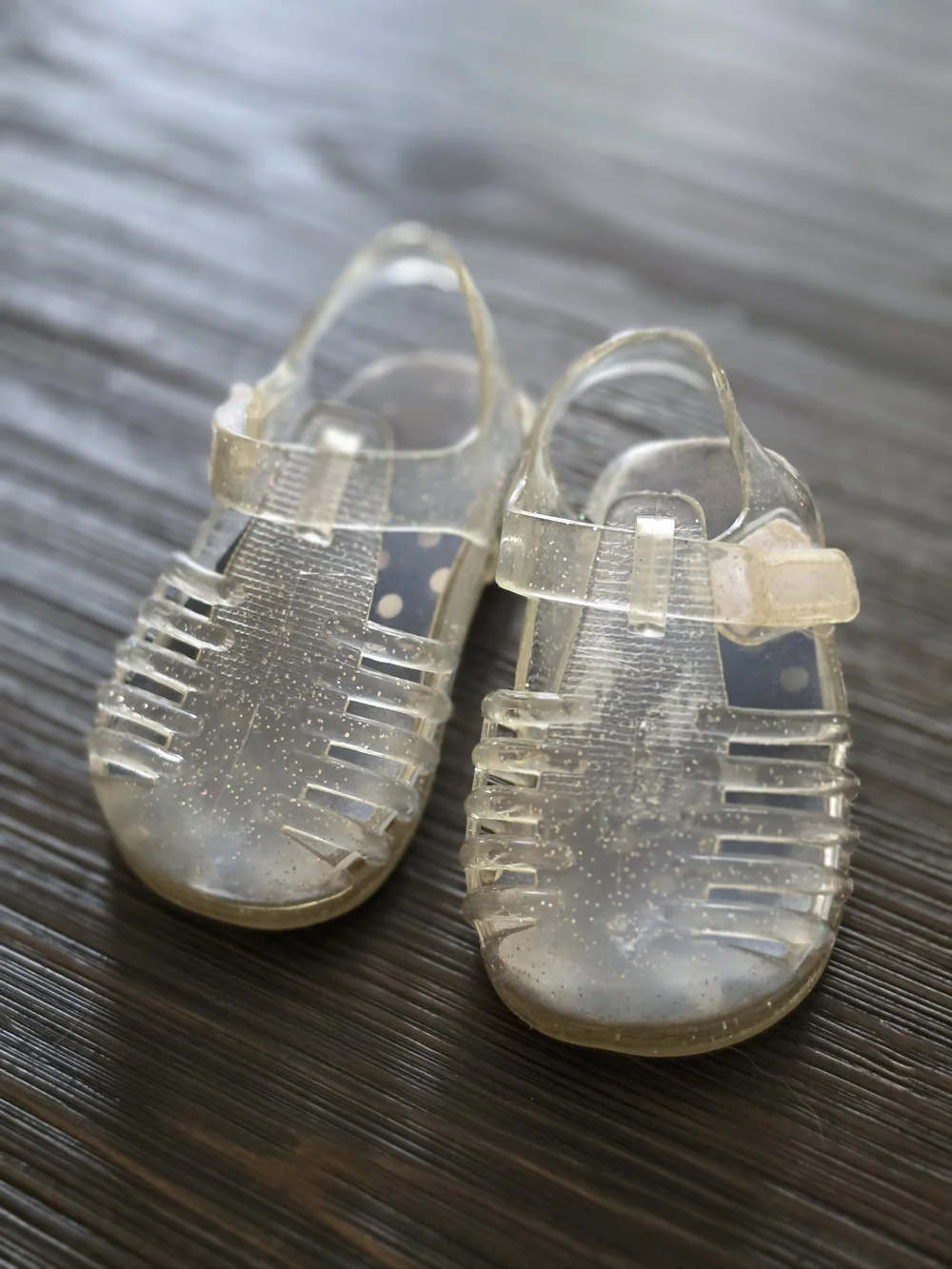Clear Jelly Sandals